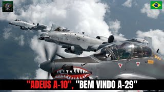 SUPER TUCANO A - 29 VAI SUBSTITUIR O A - 10 DA FORÇA AÉREA AMERICANA  -   FAB