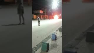 Se incendió y explotó un auto en Santa Clara del Mar