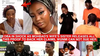 Mohbad's Wife's Sister Fíre Back At Her In New Video Today About DNA Test With Proofs As She Insist.