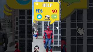 "GTA V HELP Spiderman Avoid Hulk #gta"