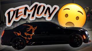 DEMON CHRYSLER SWAP | CRAZY CAR MEET (HAD TO RUN FROM THE COPS ON A FLAT TIRE) *NOT CLICKBAIT*