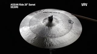 3x Cymbal Set 14-16-20 Samet - Agean Cymbals