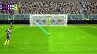 David de Gea vs E Martinez who is Unbeatable in penalty shootout #messi #neymar #efootball2023 #ncs