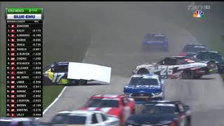 Myatt Snider, others crash - Road America