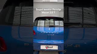 Porsche Macan 2.0 con Sound Booster Kufatec: Suono Potente! #soundbooster