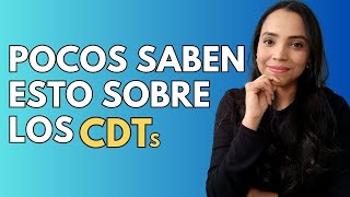 ▶ Qué es un CDT en Colombia y los tipos de CDTs que existen (5 cosas a saber TUTORIAL PARTE 1/3)