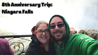 Vlogtober Day 1: 8th Anniversary trip Part 1 | Niagara Falls | Ontario | Buffalo