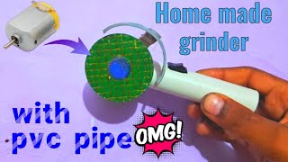 how to make angle grinder at home with pvc pipe  #viral #trending #shortvideo