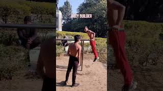 Calisthenics 👀 VS BodyBuilder💪🏻 #calisthenics #bodybuilding