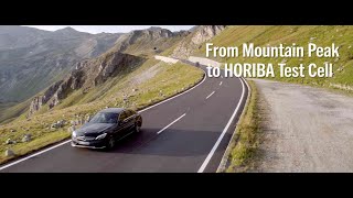 From Mountain Peak to HORIBA Test Cell - Road Testing