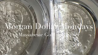 DIE POLISH - MATCHING DIE PAIRS - “MORGAN DOLLAR MONDAYS” with MASSABESIC GOLD and SILVER