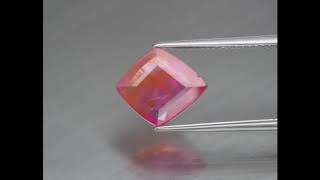 3 58ct 12x10 3mm Kite Natural Unheated Untreated Pink Sapphire, Tanzania