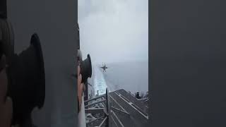 USS NimitzF 18 Hornet landing #military #shortsvideo #viral #helicopter #automobile #usairforce