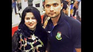 Mashrafe BIn Mortaza ang his wife happy moments