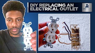 How To Replace An Electrical Outlet At Home || Steps To Replace An Electrical Outlet In 2022 |DIY|