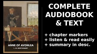 Anne of Avonlea 💜 By L. M. Montgomery FULL Audiobook