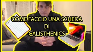 🔖Come fare una scheda per allenare le skill di Calisthenics🔖