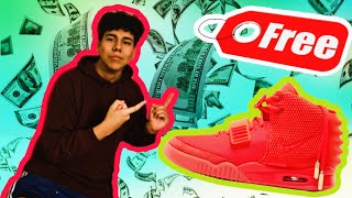 GIVING MY SUBSCRIBERS FREE MONEY AND SNEAKERS! **GIVEAWAY**