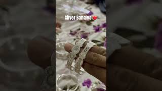 beautiful Design / cnc silver bangles latest design #youtubeshorts #explorepage #shorts