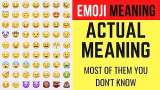 Emoji Meaning - Learn When to Use Which Emoji | All Emoji Meaning