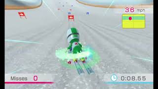 Wii Fit U - Ski Slalom Advanced 28.41