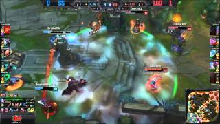 Top 5 plays & teamfights Snake vs LGD Gaming - LPL Spring Split Semi Final