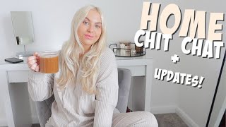 CHATTY HOME UPDATE VLOG | Garden Plans, Flooring Update + New Bedroom Curtains!