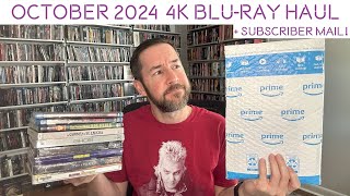 October 2024 4K Blu-Ray Haul + More Subscriber Mail!