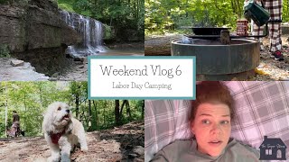 Weekend Vlog 6 - Labor Day Weekend Camping at Nerstrand Big Woods State Park