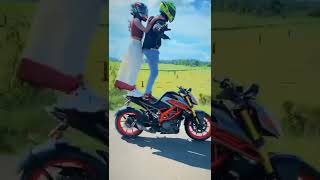 #Kismat per#Bharosa#nahin#karta#sacchai per#karta hun#KTM#Duke#250#viral#KTM#Duke#250#Short 🐯👫