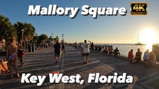 Mallory Square - Key West, Florida | Walkthrough (Sunset)