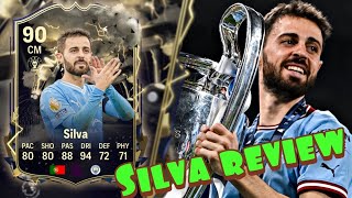 FC 24 | 90 SILVA THUNDERSHOCK PLAYER REVIEW | INSANE DRIBBLING ⚡️🌩