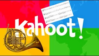 Kahoot Music play-along for Horn in F!