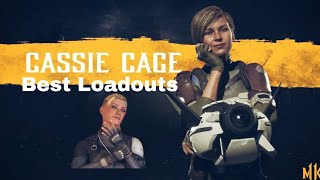 Mortal Kombat 11 Cassie Cage Best Loadout