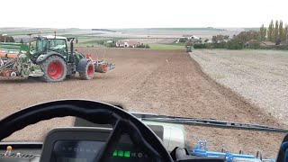 Semis de blé XL avec 3 fendt | 720 , 716x2 | ETA Alexandre Rat