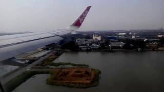 LANDING | Thai AirAsia Airbus A320-200 (with Sharklets) FD320 Don Mueang Int'l DMK from KL Int'l KUL