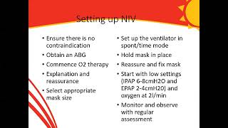 Mechanical ventilation II