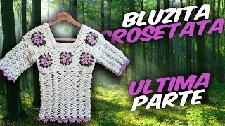 BLUZITA CROSETATA (ultima parte)