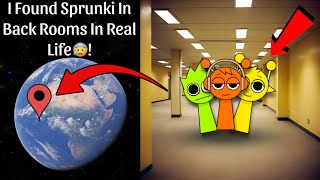 SPRUNKI In The BACKROOMS on Google Earth!