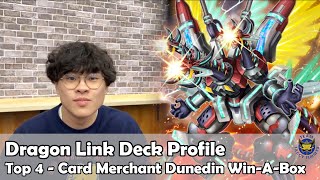 TOP 4 DRAGON LINK DECK PROFILE! 2023 Card Merchant Dunedin OTS Win-A-Box