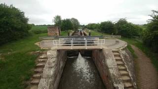 Perhaps the world's most boring video of canal boat passing through a lock