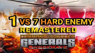 Shock wave Remastered Mod 1 VS 7 HARD ENEMY | New 2024 | New graphics  & units | Download link