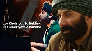 Khairiyat (LYRICS) - Gadar 2  | Sunny Deol, Ameesha Patel | Arijit Singh | Mithoon, Sayeed Qadri