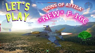 War Thunder - F-16C *6 Kills* 'Sons Of Attila' Live Gameplay [1440p]