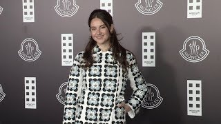 Shailene Woodley at the Photocall for the Moncler Fashion Show in Milan