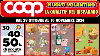 Volantino Coop Radenza dal 29 ottobre al 10 novembre 🍪 Sconto sulle Grandi Marche! 🟩⬜️🟥 #anteprima