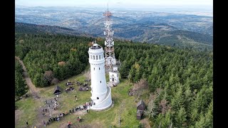 Wielka Sowa 2023.10. Najwyższy szczyt Gór Sowich w Sudetach Środkowych. Należy do Korony Gór Polski.