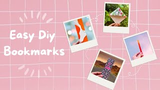 Easy Diy bookmarks/ paper craft/ boomark tutorial/ simple paper craft