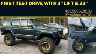 Cherokee XJ Overland project - first test drive