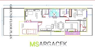 Ground floor plan #design #viral #tutorial #2d